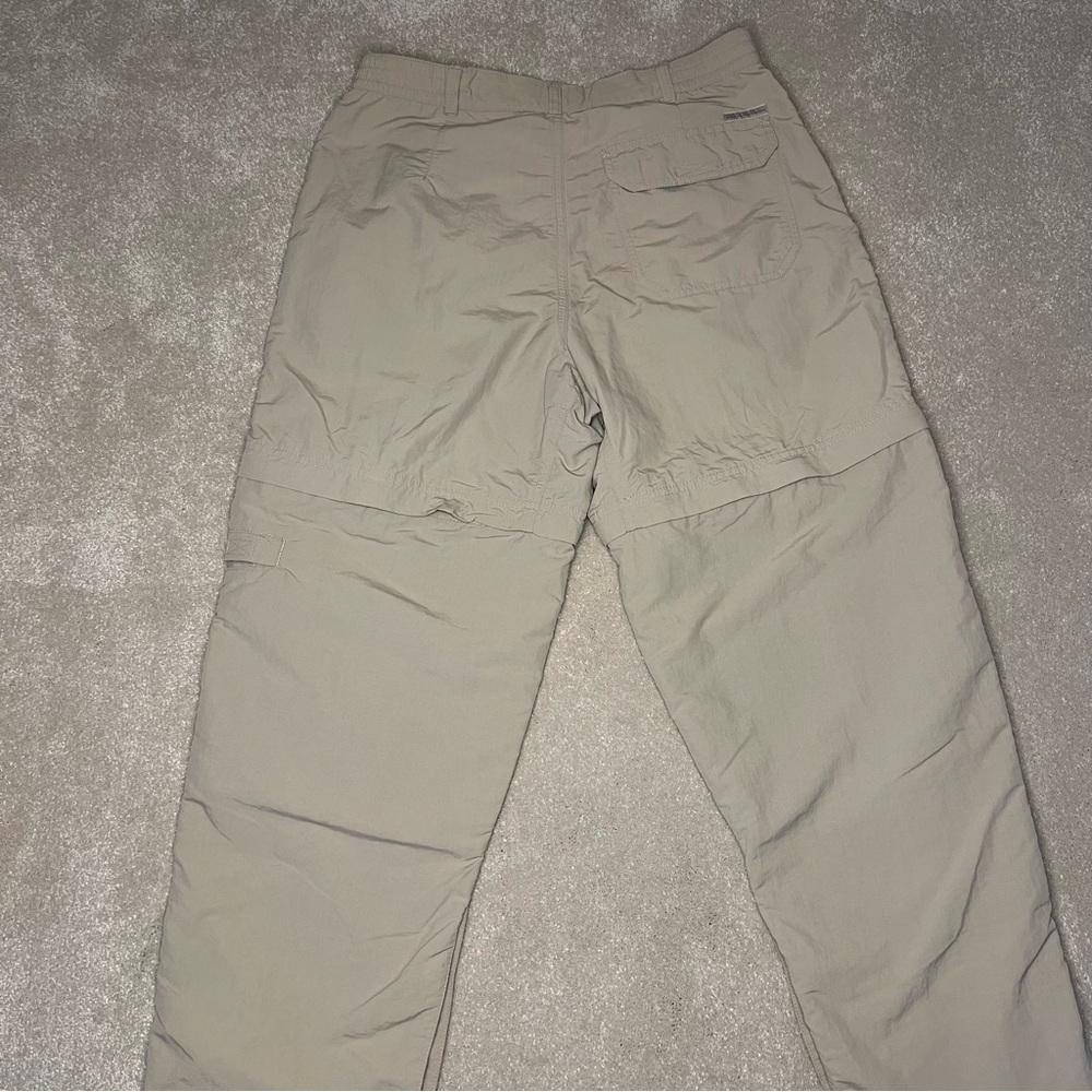 Royal Robbins Beige Zip Off Legs 100% Nylon Cargo Pants Shorts Women's 10 - Picture 7 of 15
